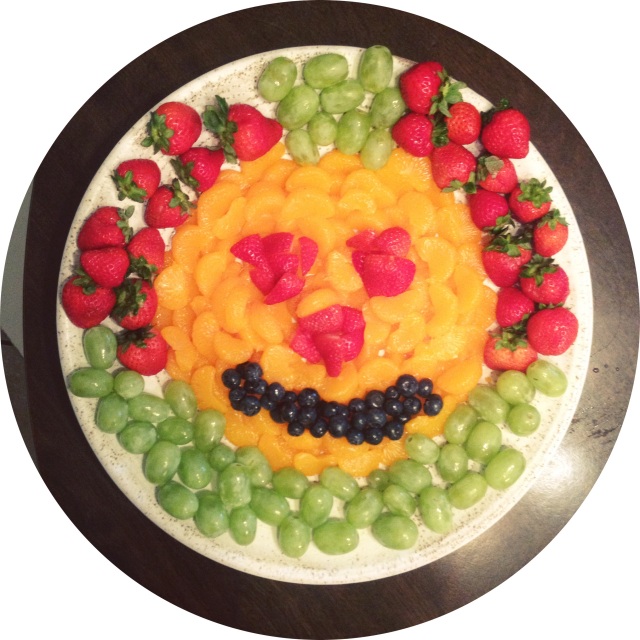 Pumpkin Fruit Plate